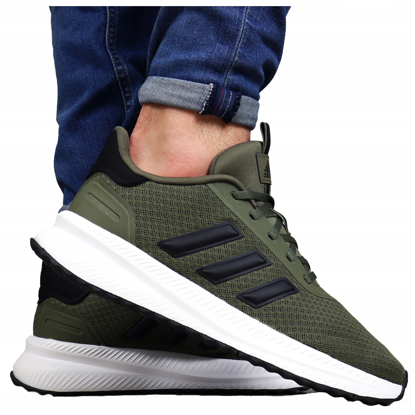 Adidas buty męskie do biegania Khaki sportowe treningowe do pracy