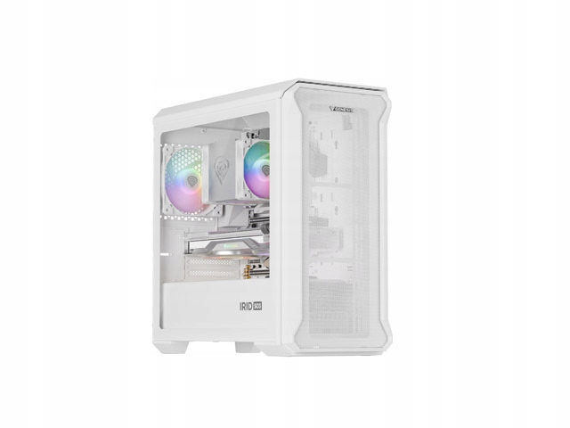 Počítačová Skriňa Genesis Irid 503 Argb Lite Mini Tower biele