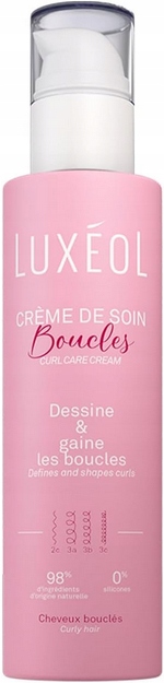 Krém na kudrnaté vlasy 250 ml bez silikonů Luxeol Boucles