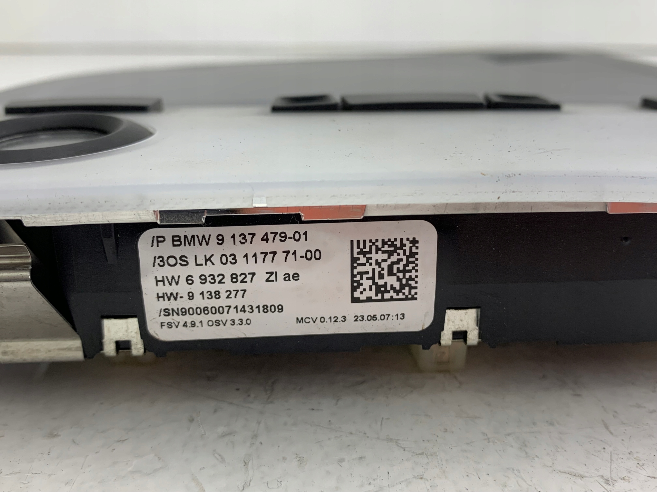 BMW E81 E87 feu interne éclairage cabine 9137479