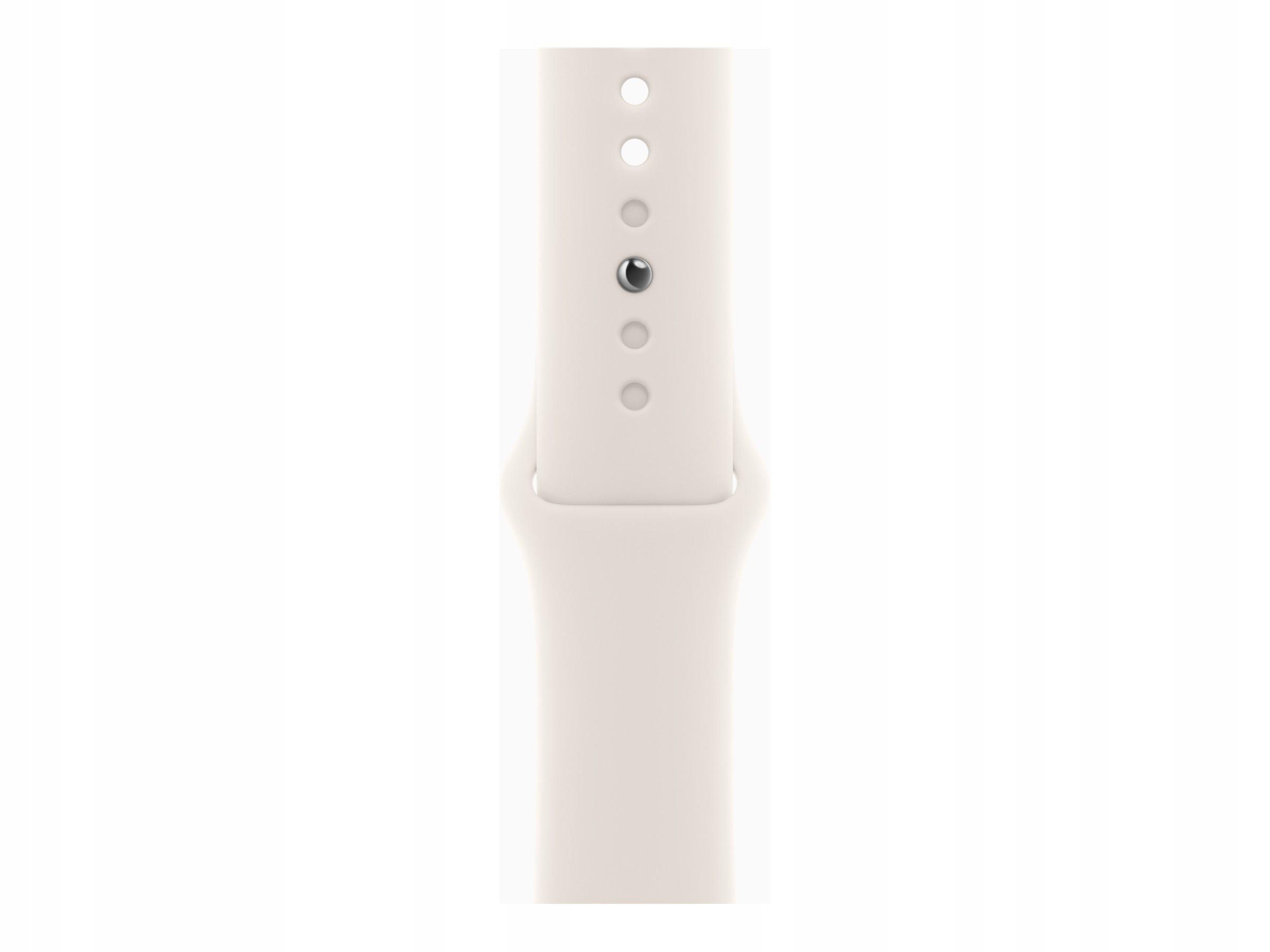 Apple Watch Series 10 Gps Cellular 42mm Gold Titanium Case with Starlight