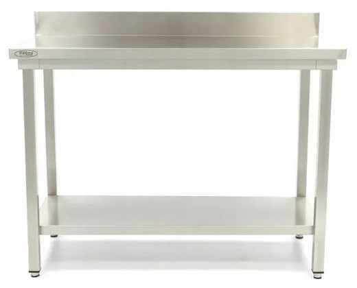 Stół gastronomiczny roboczy na kółkach stal nierdzewna 60x60x90 cm Maxima