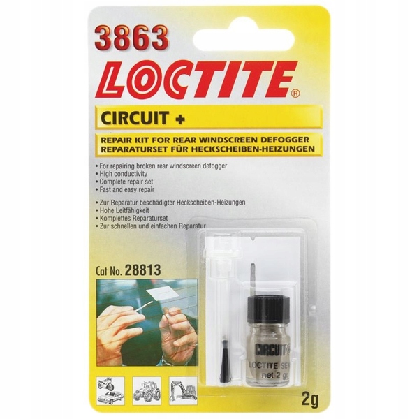 Loctite Mr 3863 Circuit+ (Zestaw naprawczy ogrzewania tylnej szyby)