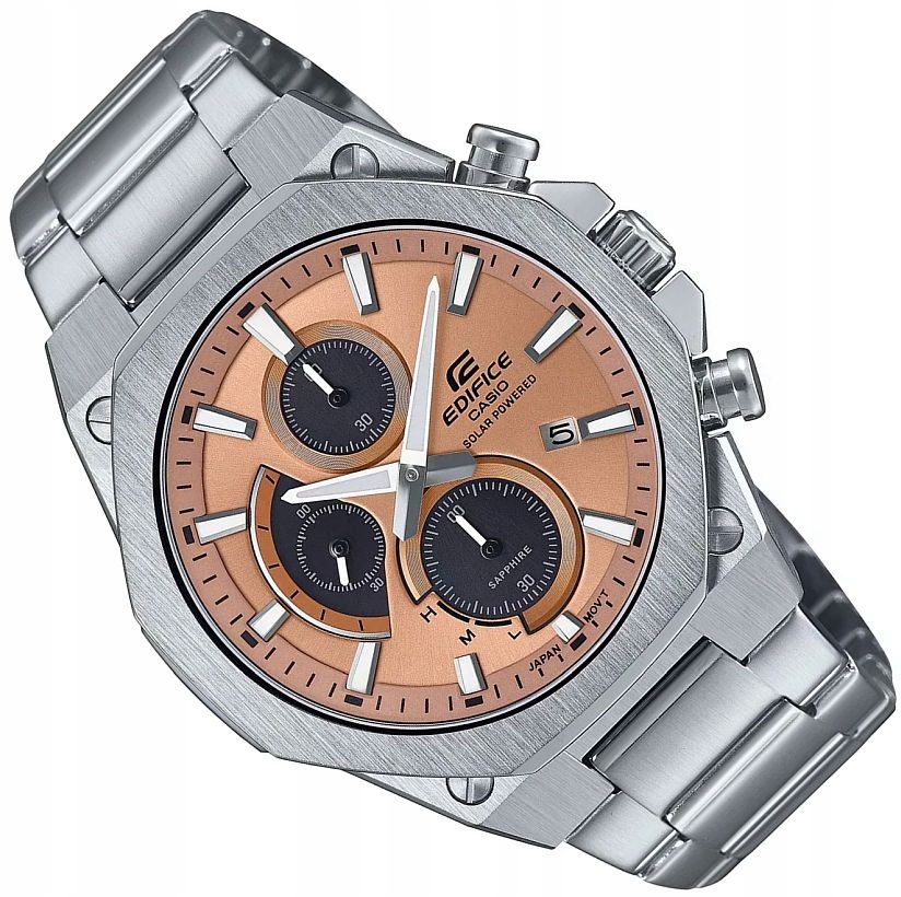 Pánské Hodinky Casio Edifice EFS-S570D-5AUEF Solar Premium Safír Slim 44 mm