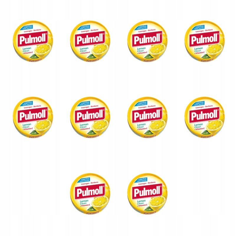 Pulmoll Lemon 45 g X10