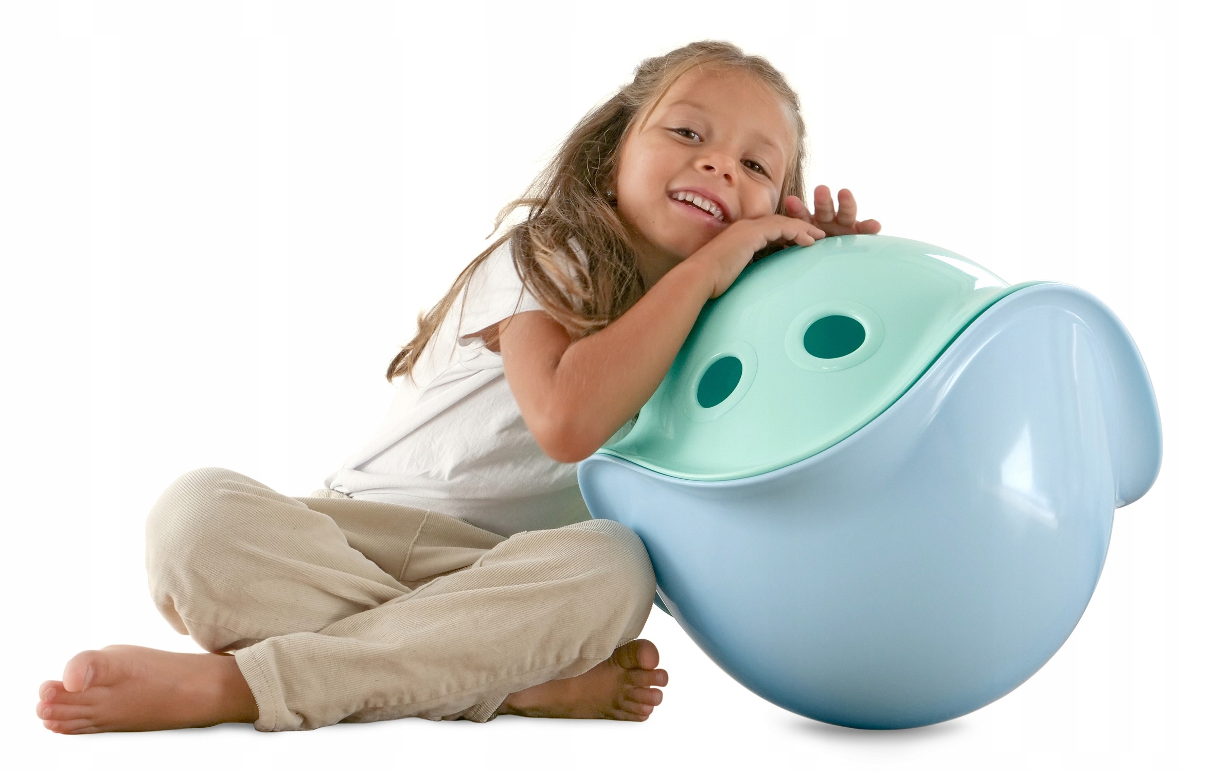 Muszelka Bilibo Pastel Pudrowy Róż - zabawka kreatywna Moluk 2+ Szerokość produktu 39 cm