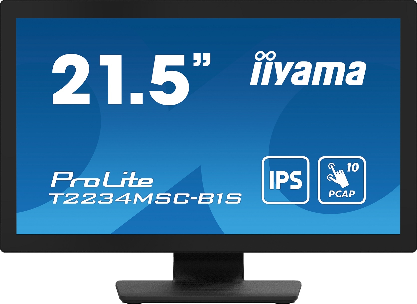 22" LCD iiyama T2234MSC-B1S: Pcap, 10P, Ips, Fhd, Hdmi T2234MSC-B1S