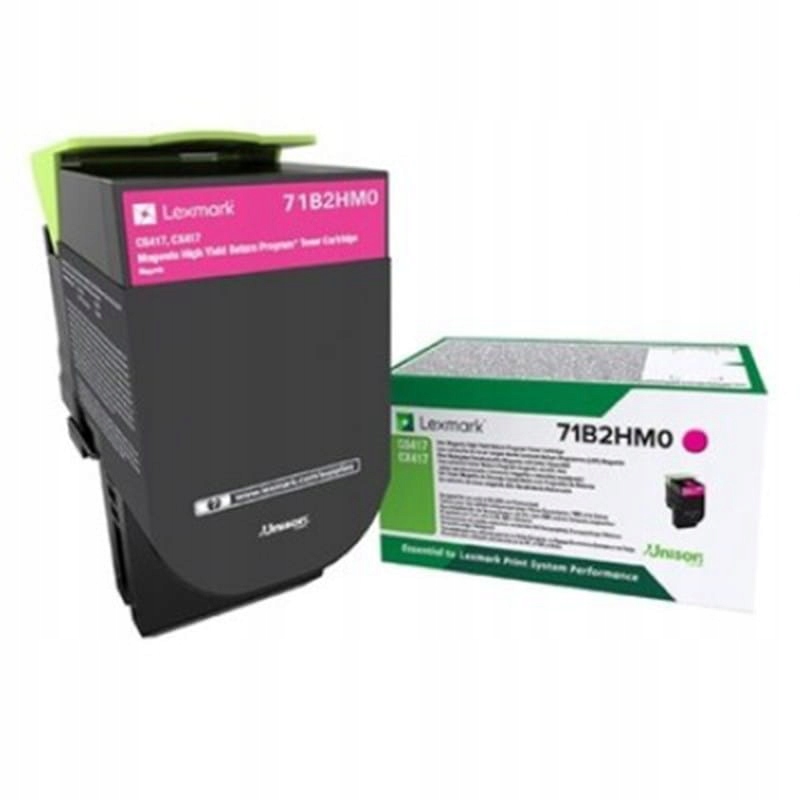 Toner Lexmark 71B2HM0 červený (magenta)