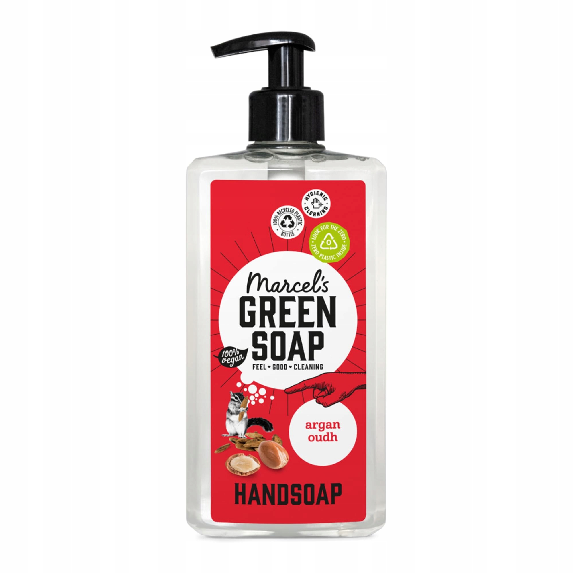 Marcels Green Soap Argan Oudh mýdlo na ruce bez mikroplastů, veganské