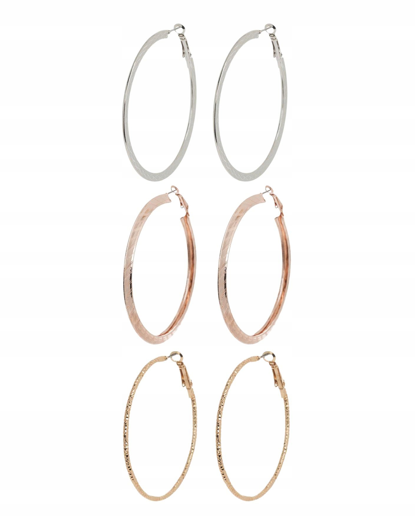 

A0097 LEFTIES__ML4 Kolczyki Koła 3 Pack