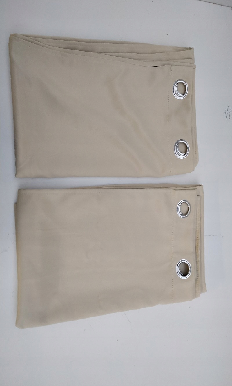 ZASŁONY ZACIEMNIAJĄCE MRTREES BEŻOWE 140X260 2 SZT Marka bez marki