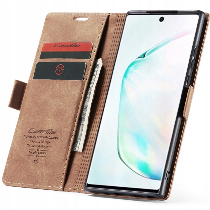 

Caseme | Etui portfel, case do Galaxy Note 10 Lite