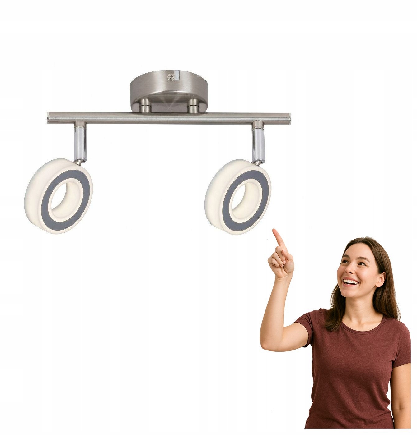 Led spotová reflektorová lampa 2x4,5W Zora 5940 Rabalux