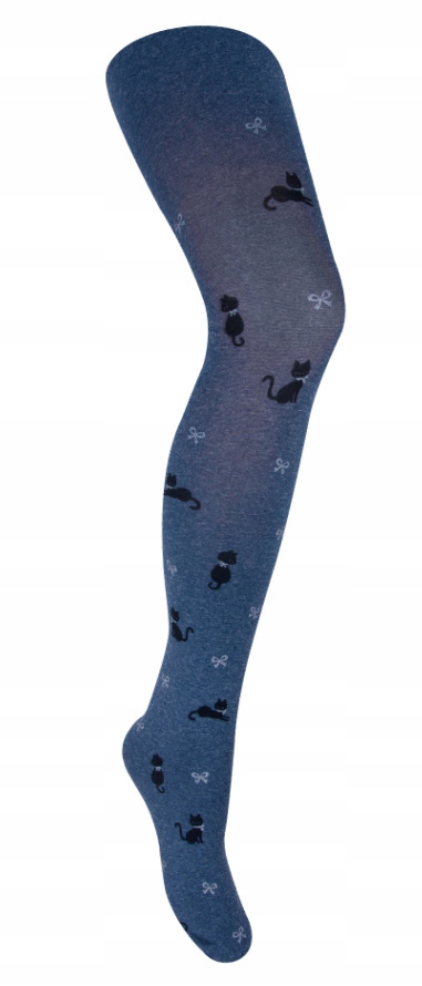 

Yo! jeansowe rajstopy z Mikrofibry W Koty 104-110