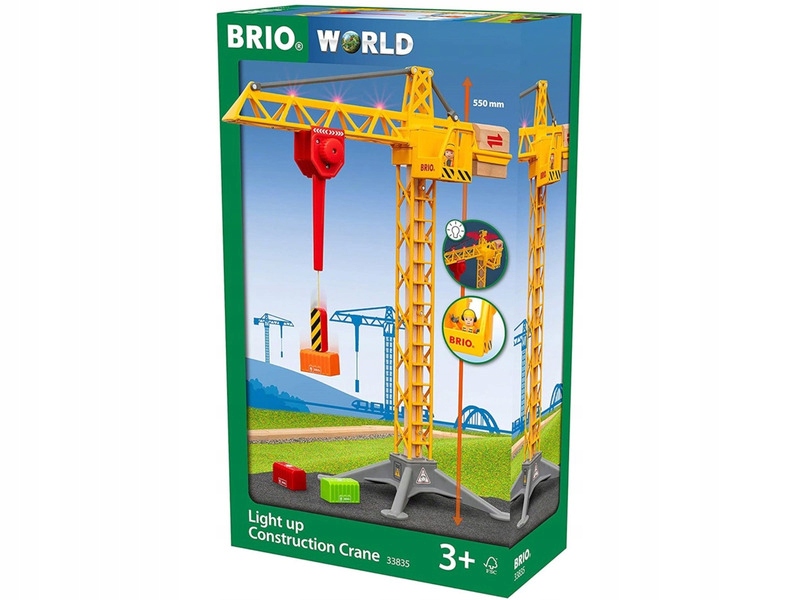 Dźwig BRIO World Podświetlany 33835