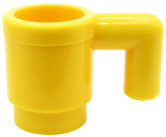

Lego Akcesoria Kubek 3899 żółty