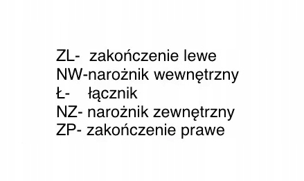 ARBITON LM55 listwa przypodłogowa 2,5m BIAŁY MAT Rodzaj listwa