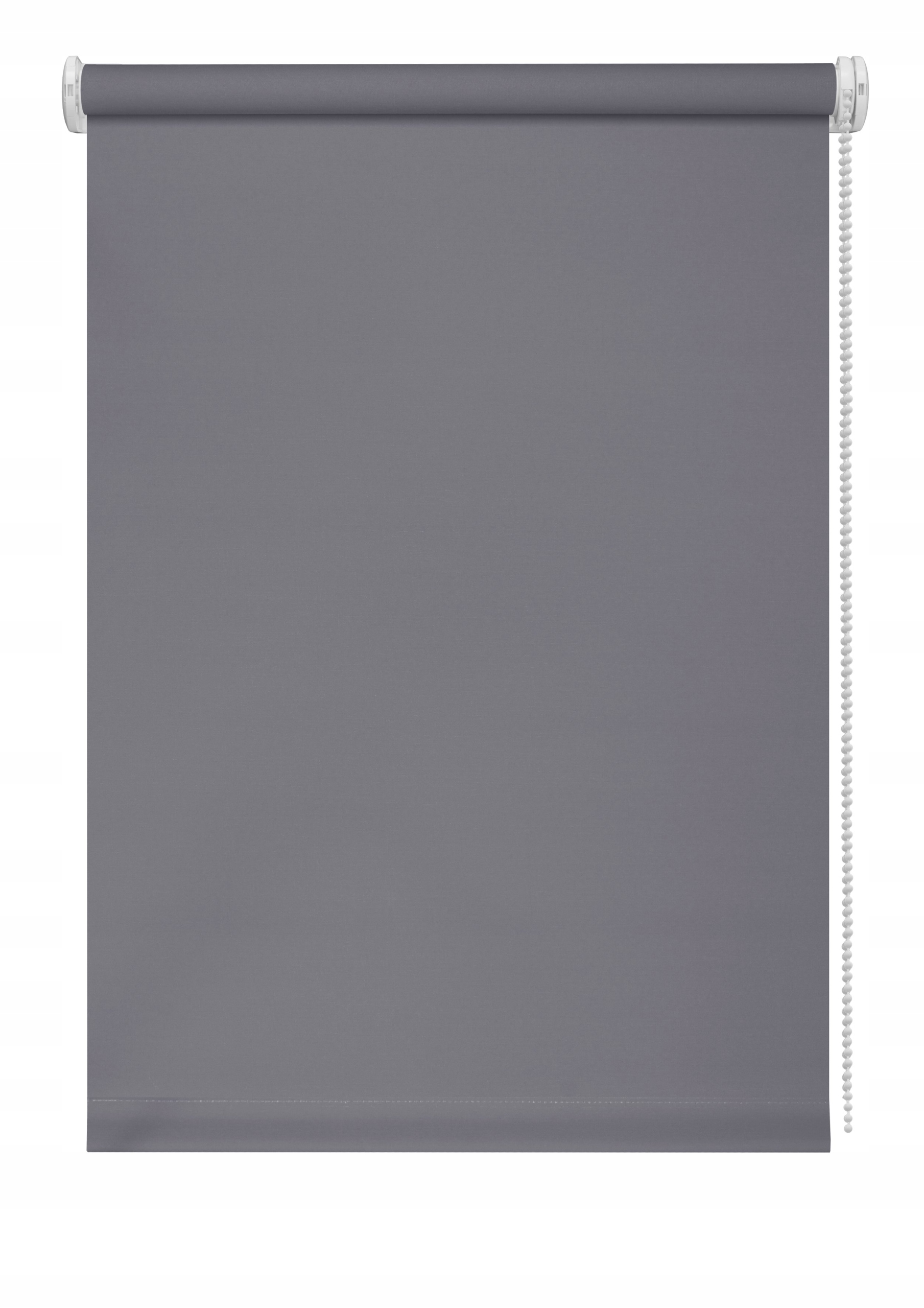 

Roleta ścienna gładka pastowana szara 90 x 170 cm