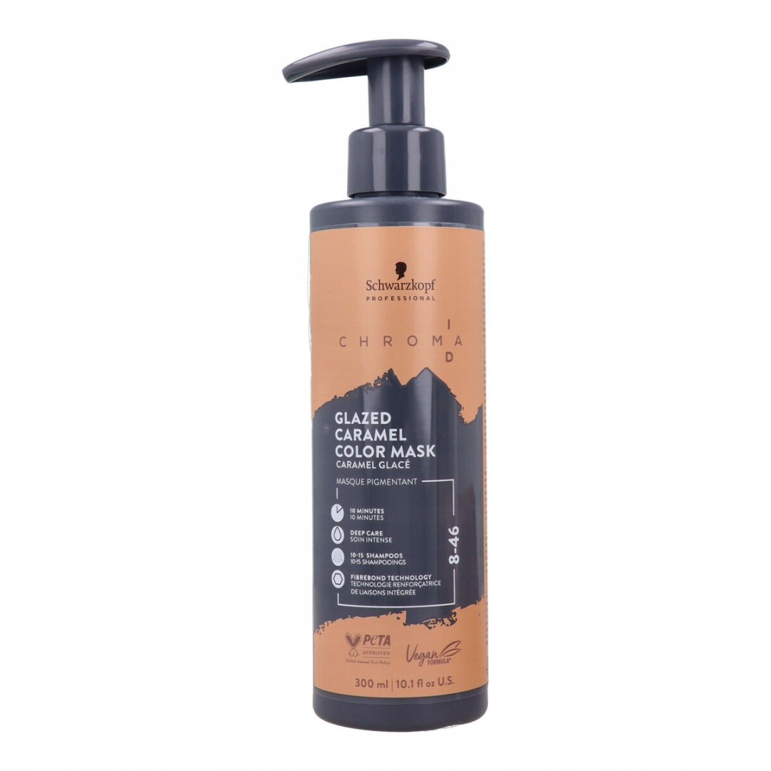 Polopermanentní barvicí maska Schwarzkopf Igora Chroma Karamel 300 ml
