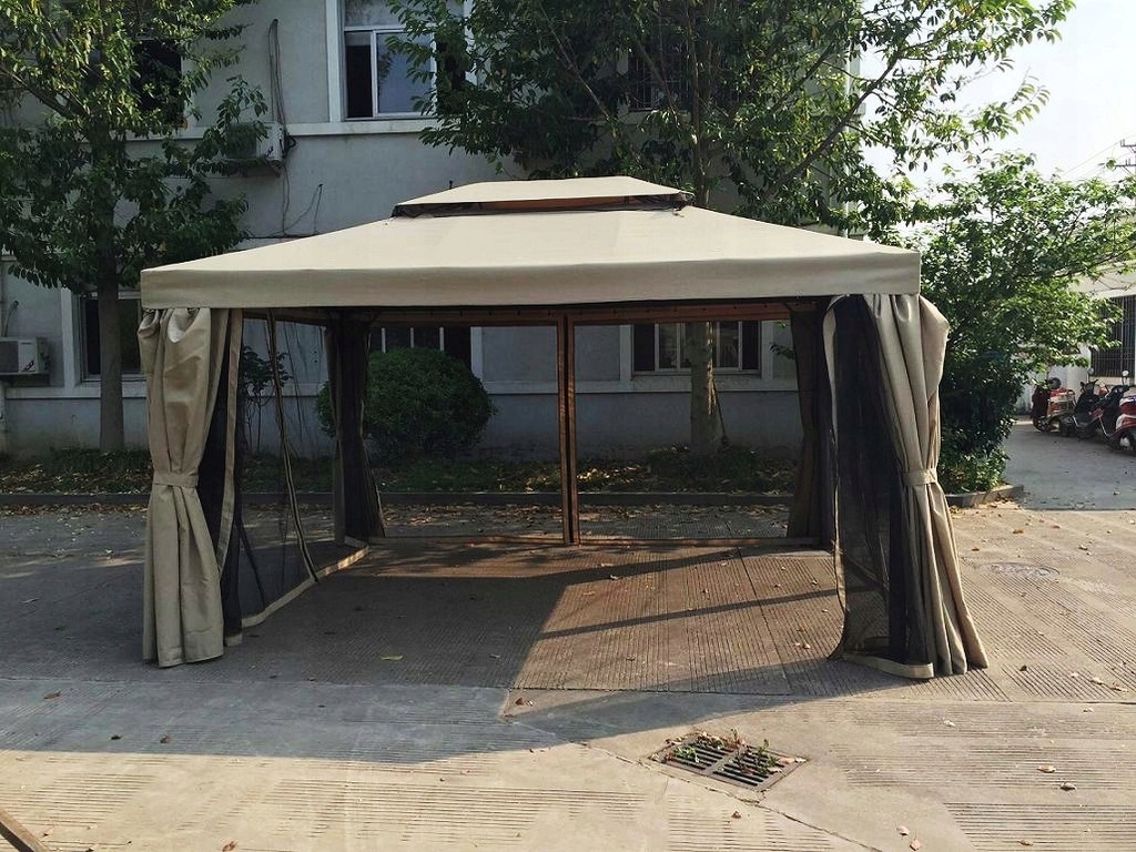 Pawilon Ogrodowy 4x3 Altana Namiot WIELKI WEZYR Ściany Moskitiery MOCNY Długość 4 m