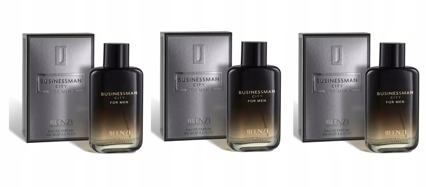 JFenzi Businessman City 3x100ml parfémovaná voda