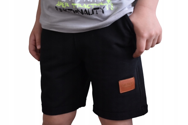 

Krótkie spodenki dresowe bawełniane 122