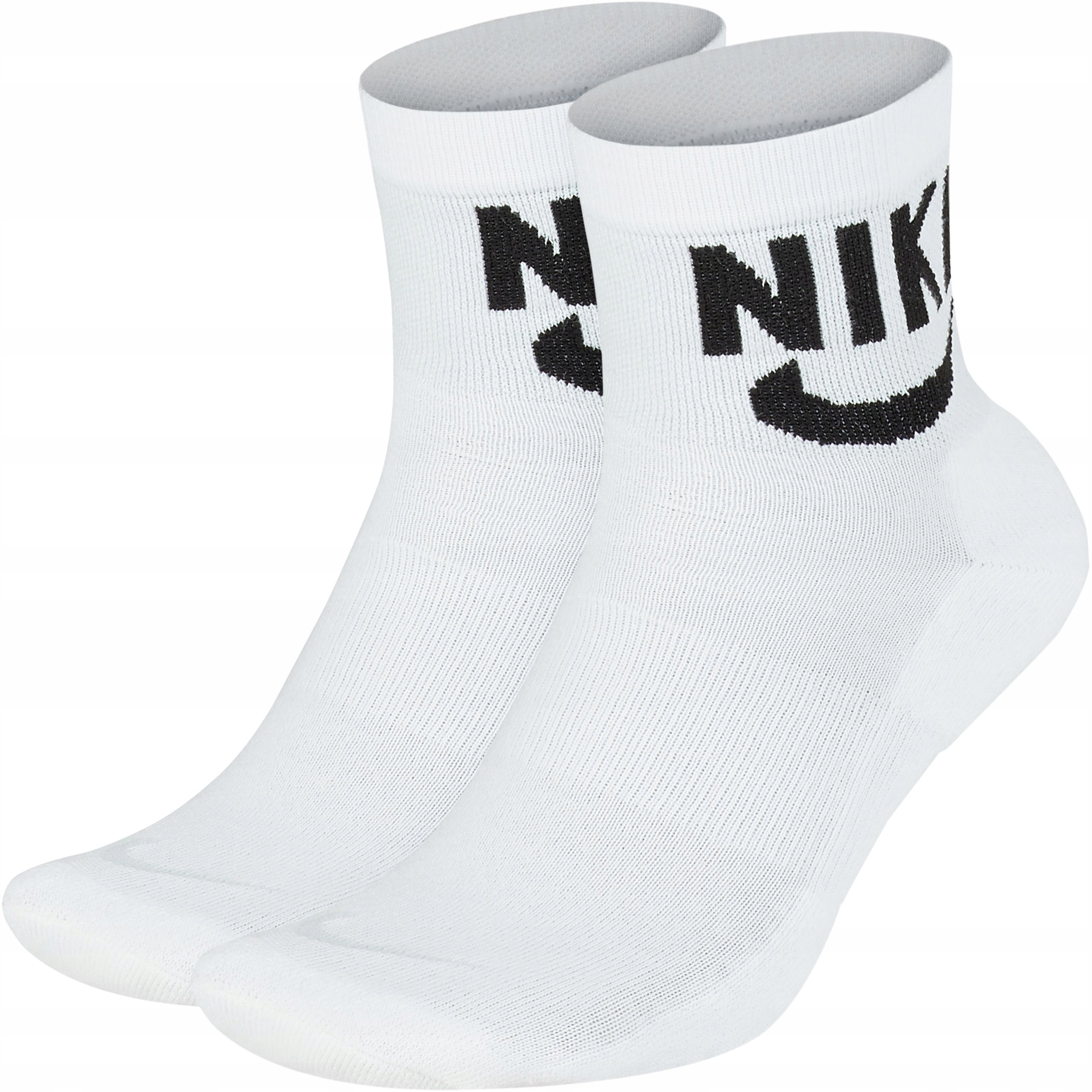 Ponožky tlumící nárazy Nike Heritage Ankle, 2 páry, velikost S