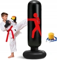 Worek Bokserski Dla Dzieci Treningowy Rękawice Zestaw 150cm Boks Kickboks