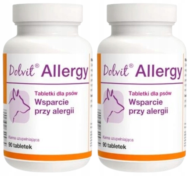 Levně Dolvit Allergy tablety pro psy na Alergie 2 x 90 tablet