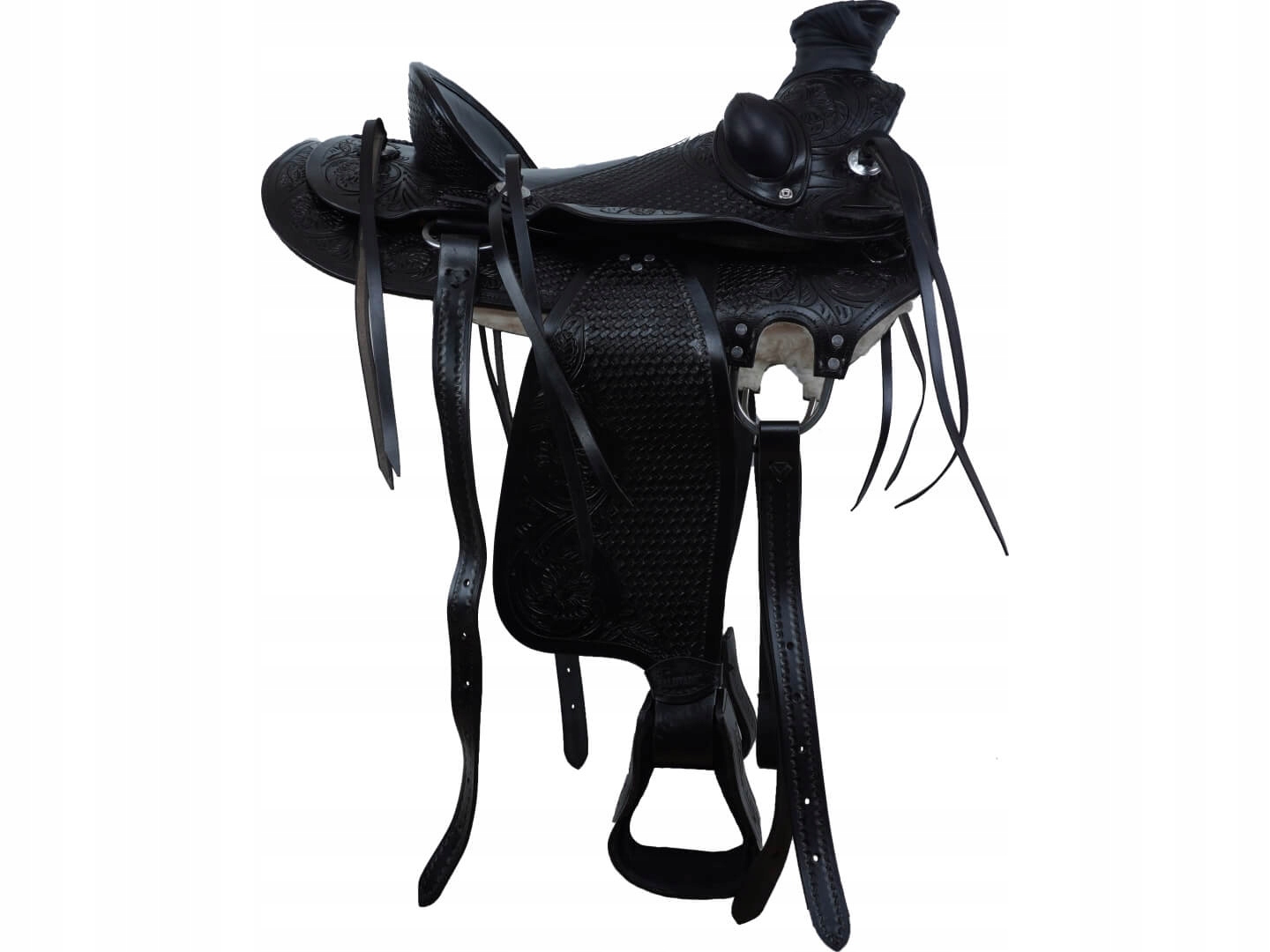 Siodło Westernowe Balotade Bronco Czarny 16"