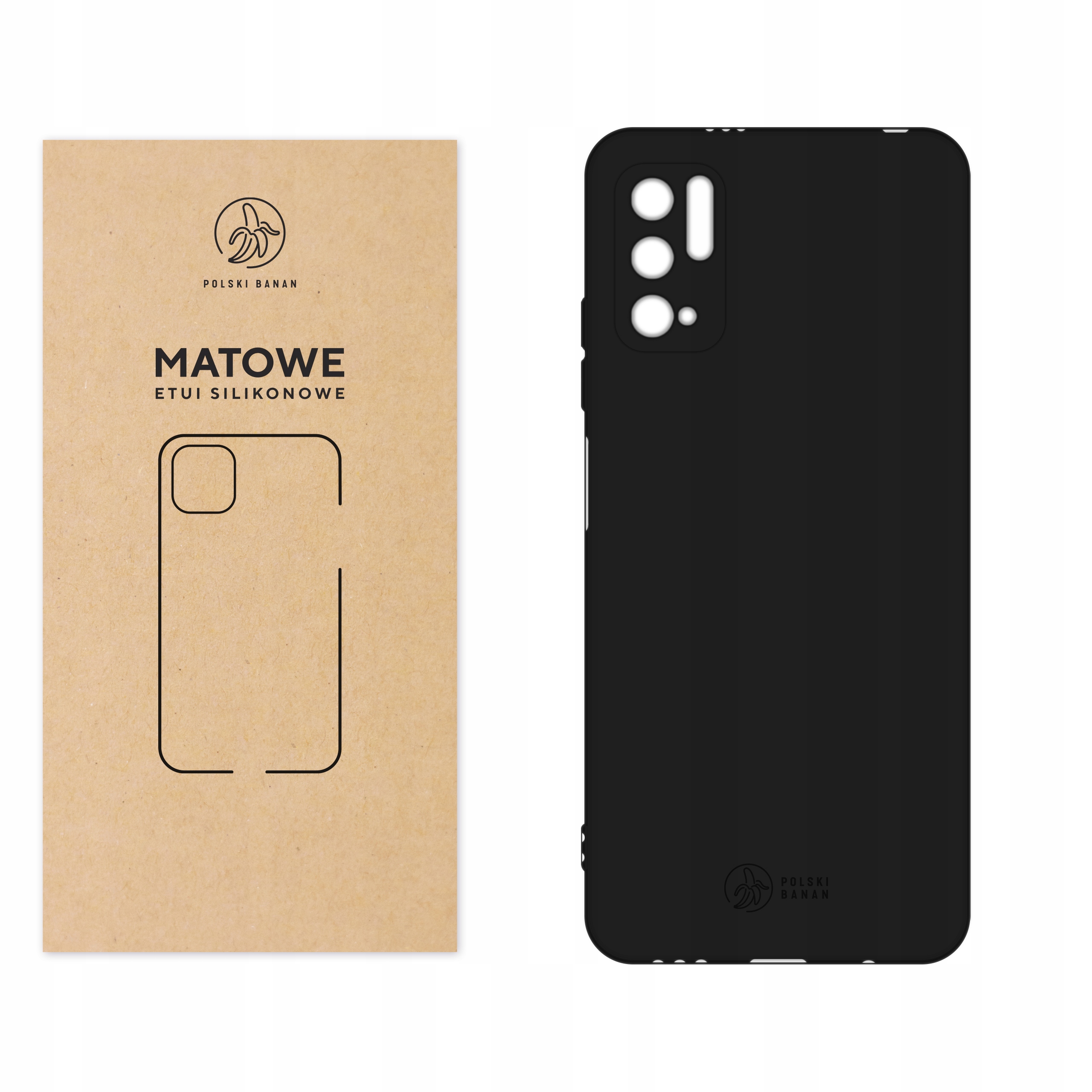 

Etui Matowe do Xiaomi Redmi Note 10 5G czarne