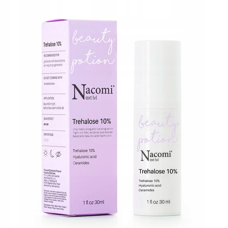Nacomi Next Level Serum nawilżające TREHALOZA 10%