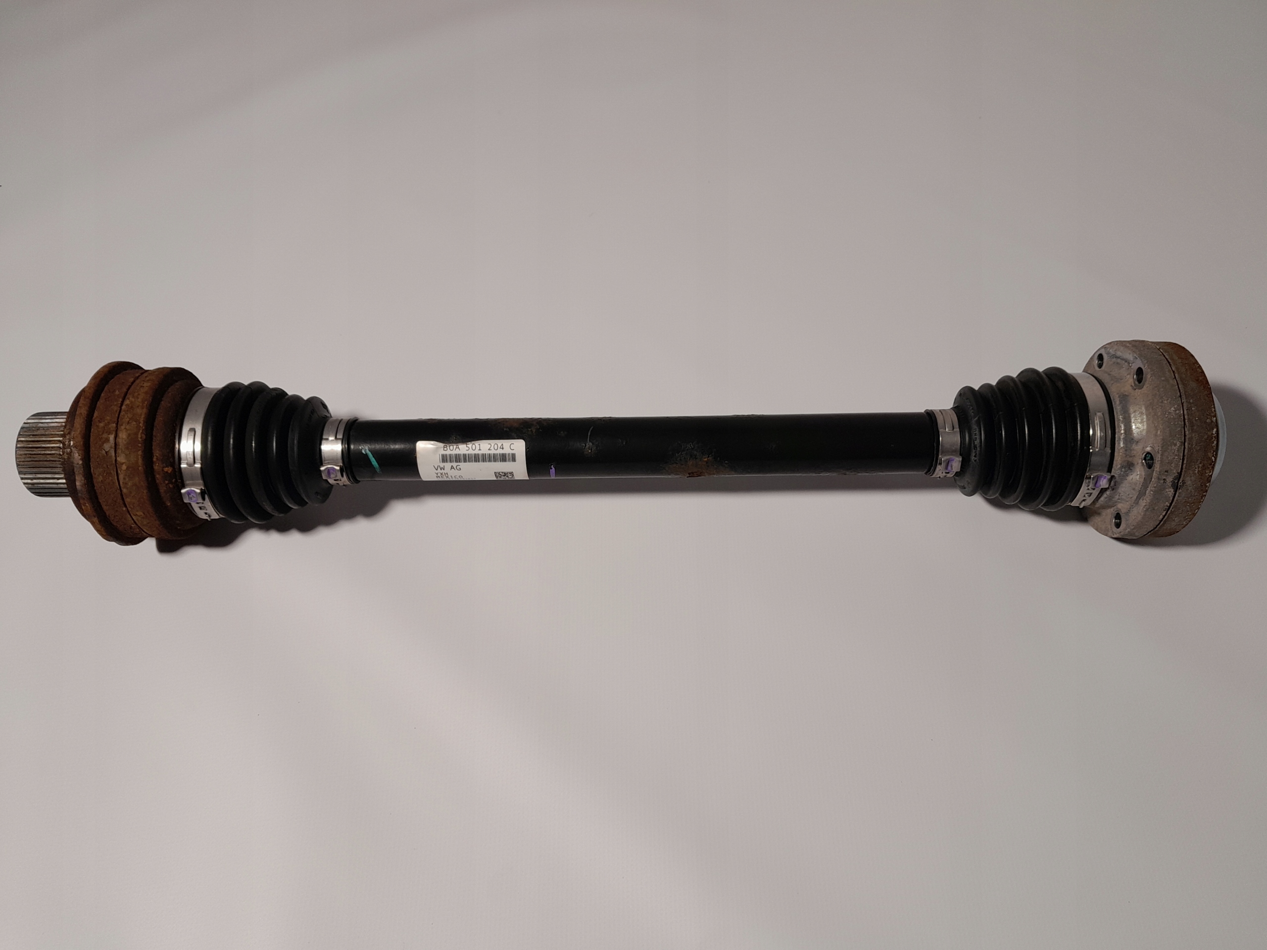 AUDI Q5 II 80A semi-axis right rear part 80A501204C