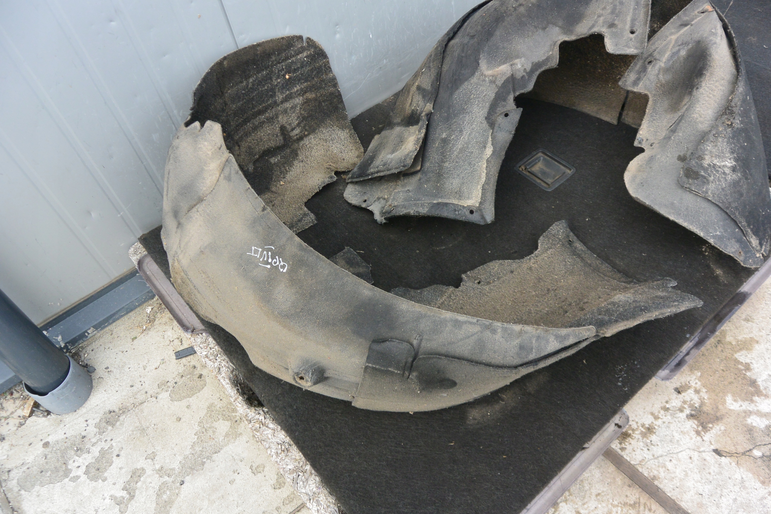 mudguard left right rear part MASERATI QUATTROPORTE VI
