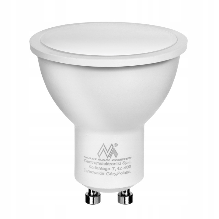 

Żarówka Led GU10 7W 560lm 4000K Ciepła Biała