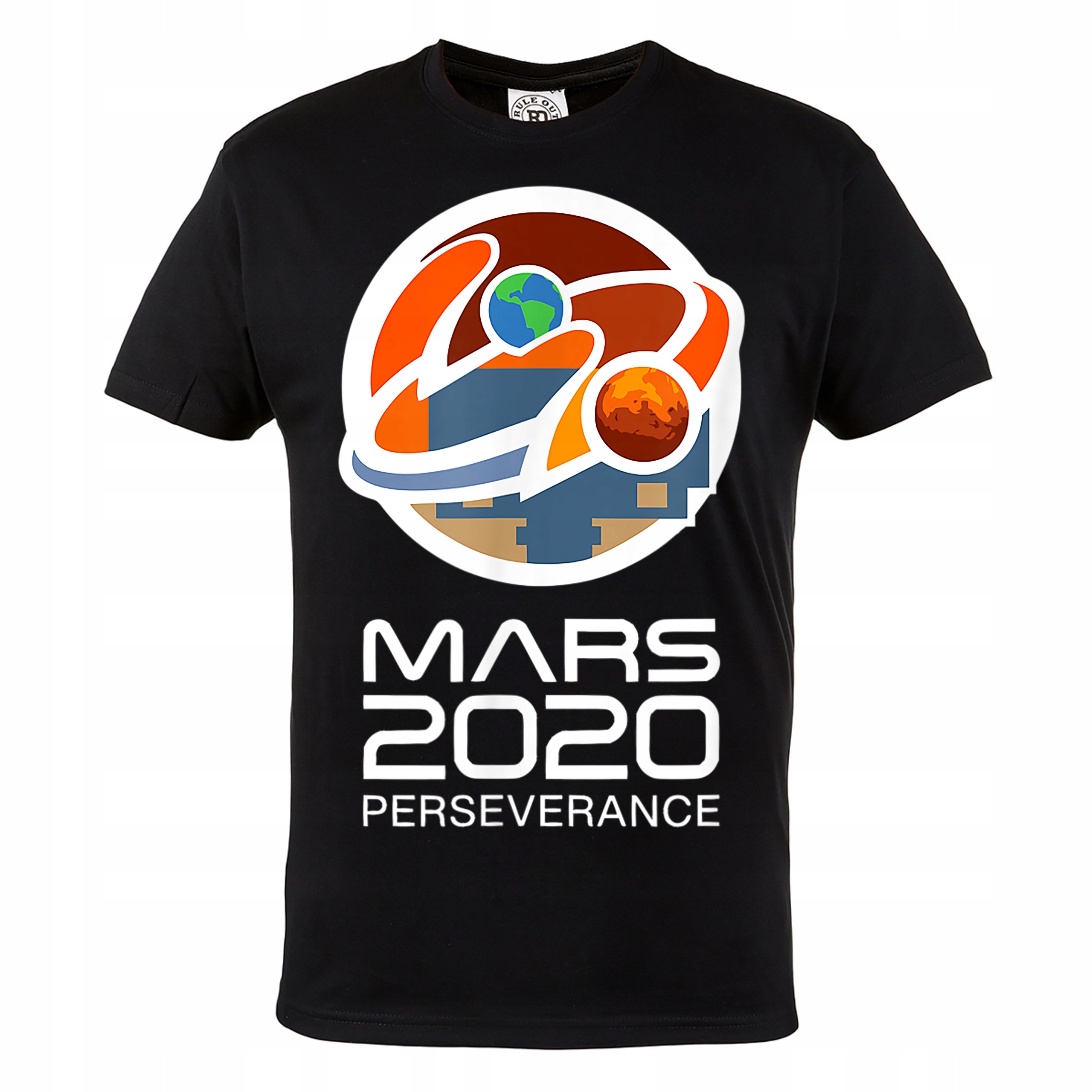 

Męska Koszulka Mars Perseverance Łazik Nasa 2020