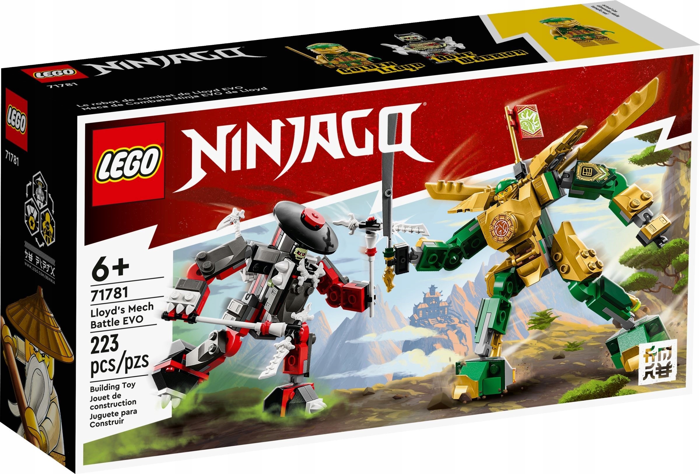 

Lego Ninjago Smok Ziemi Cole'a Evo 71781