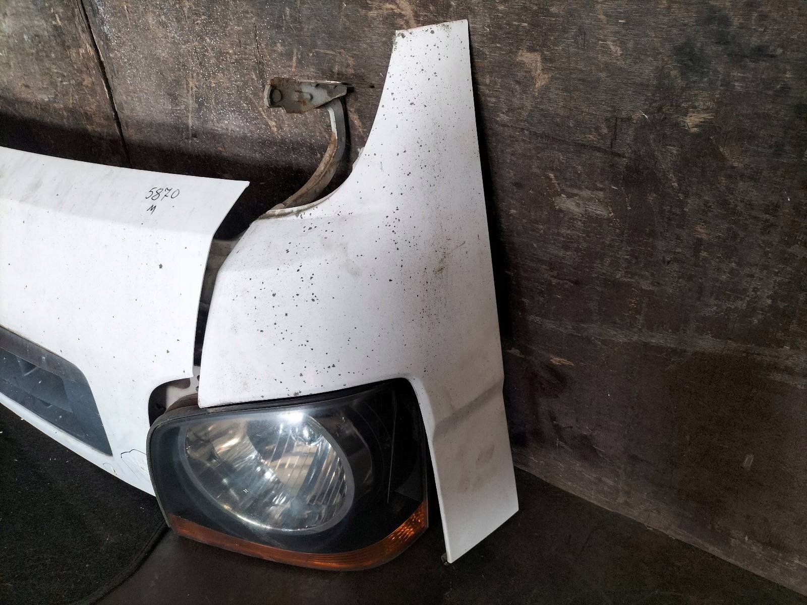 complete front bonnet bumper light fender KIA BONGO K2700 II LIFT UD