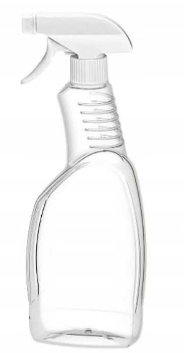Химическая ПЭТ-бутылка с распылителем 500 мл