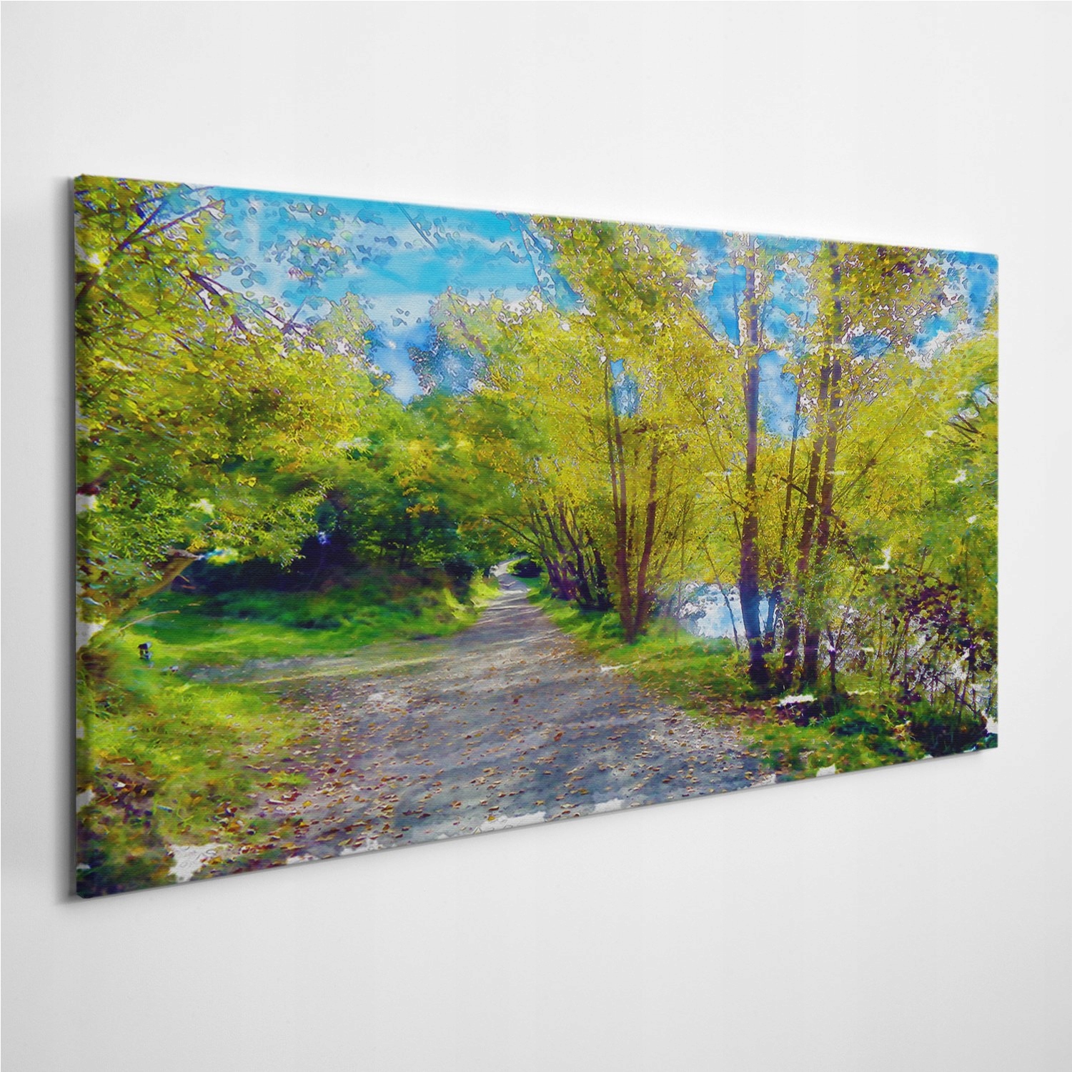

Fotoobraz na płótnie Krajobraz las Drzewa 120x60