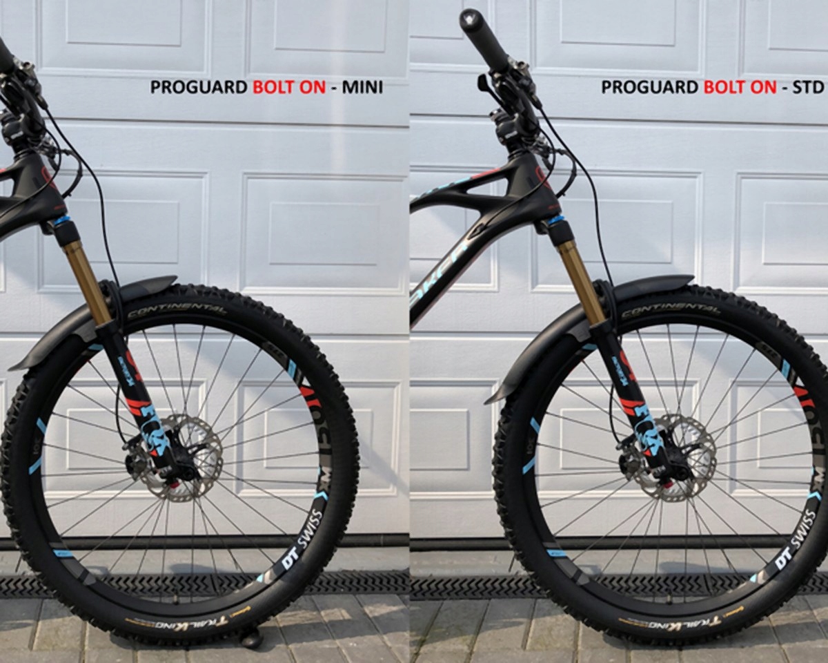 RAPID RACER PRODUCT RRP BŁOTNIK ROWEROWY PROGUARD BOLT ON FRONT STANDARD Stan opakowania oryginalne