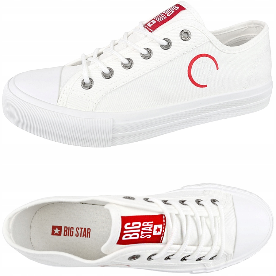 

Trampki Big Star tenisówki białe HH274117 37