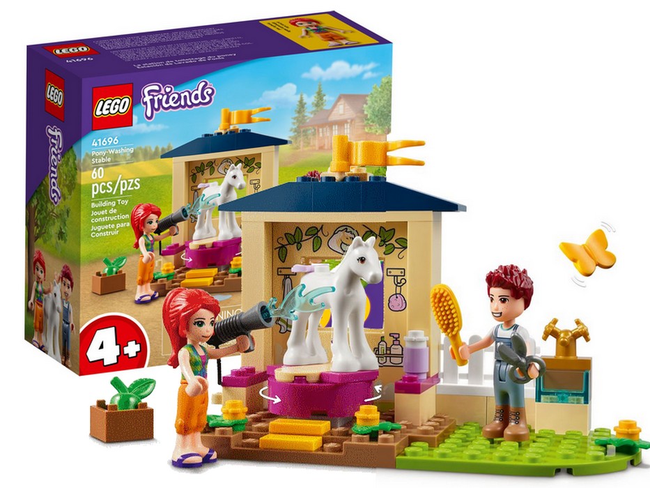 

Lego Friends 41696 Kąpiel Dla Kucyków W Stajni