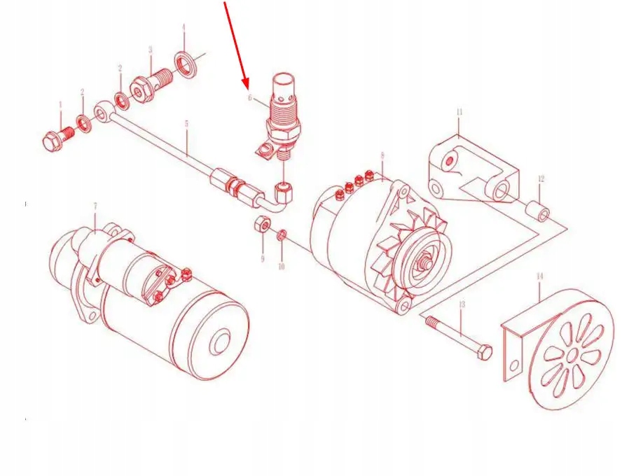 KM485QB-12600-1 Świeca żarowa