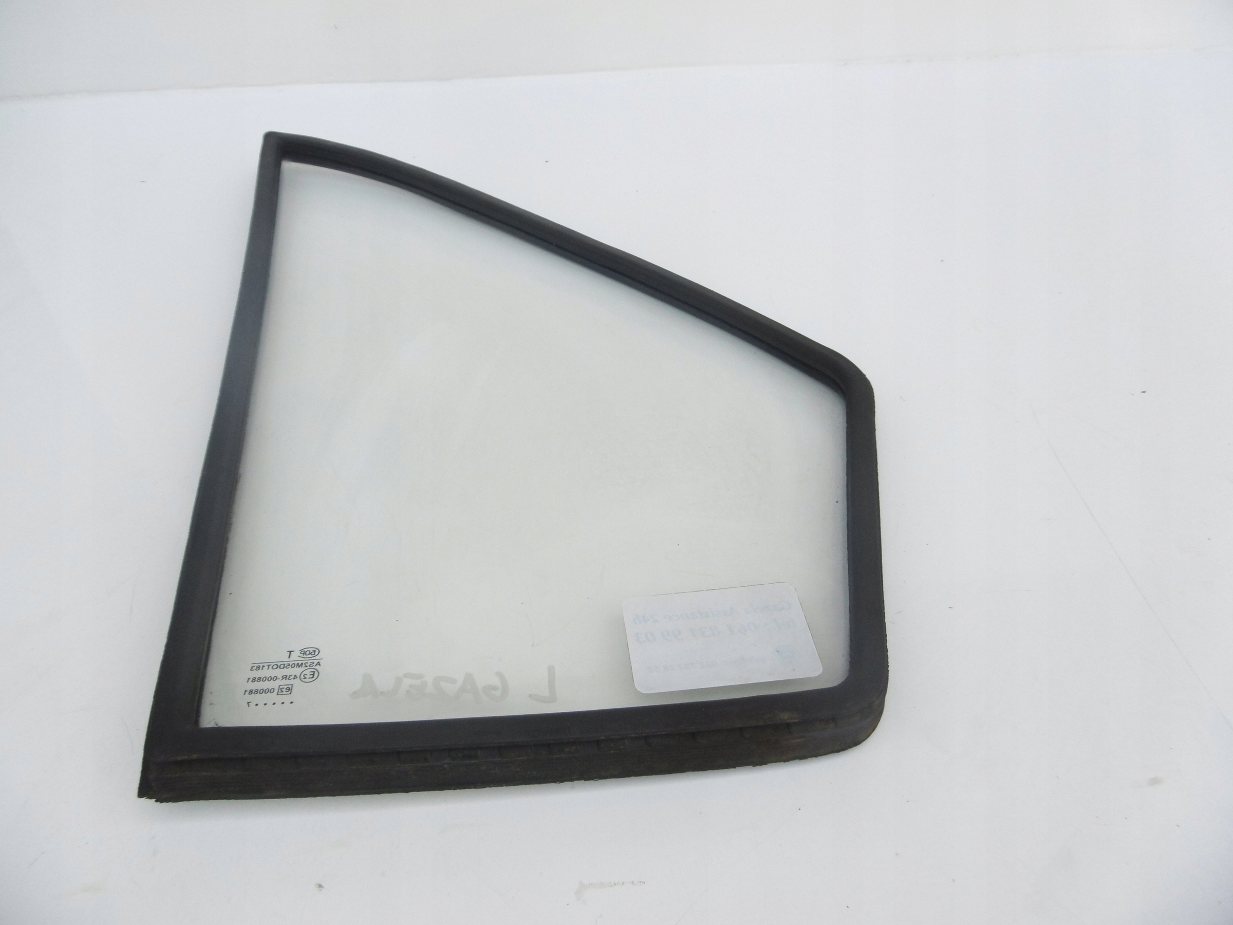 window TROJKAT door left front GAZELLE GAZ GAZELA