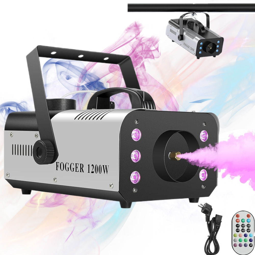 Výrobník Kouře, Mlhový Stroj, Generátor 1200 W Led Dálkové Ovládání