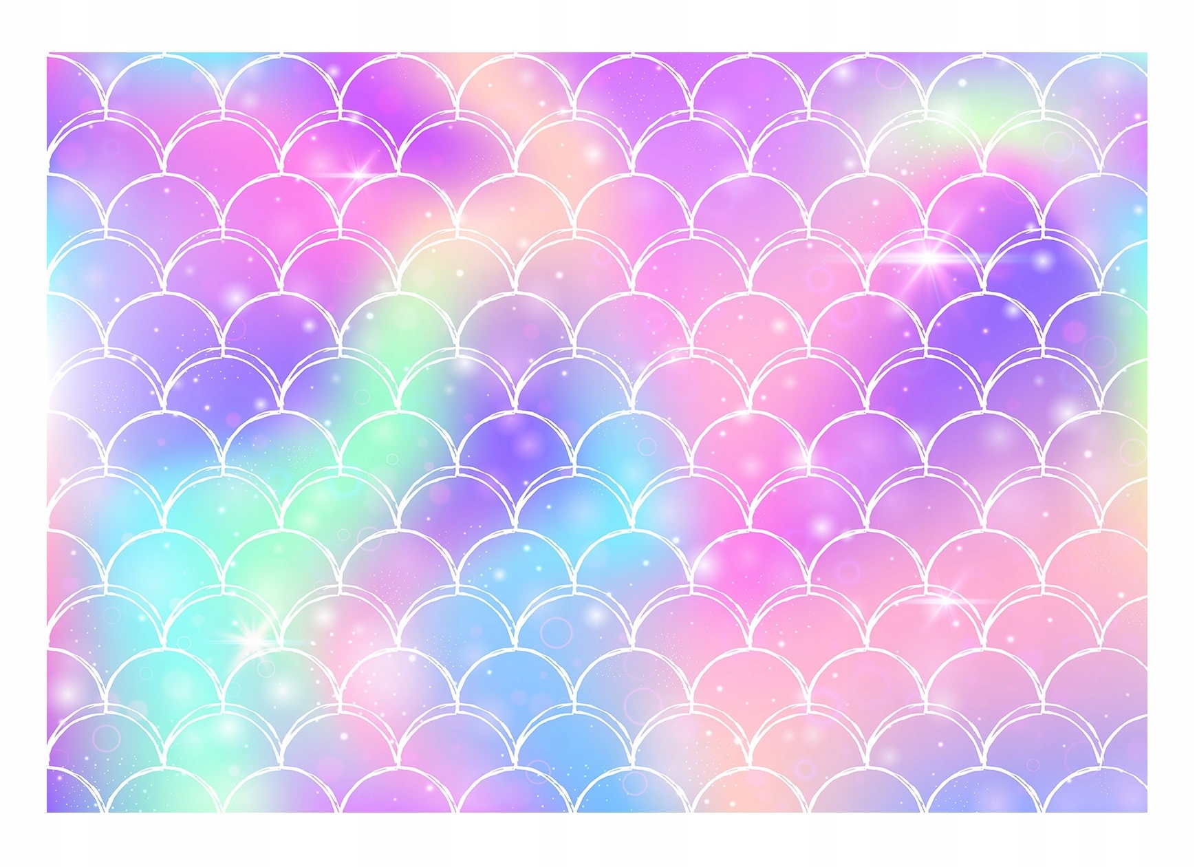 Fototapeta TĘCZA Do Pokoju Dziewczynki 416x254