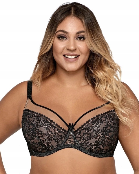 Soft Crystal Av 1396 podprsenka černá 65F