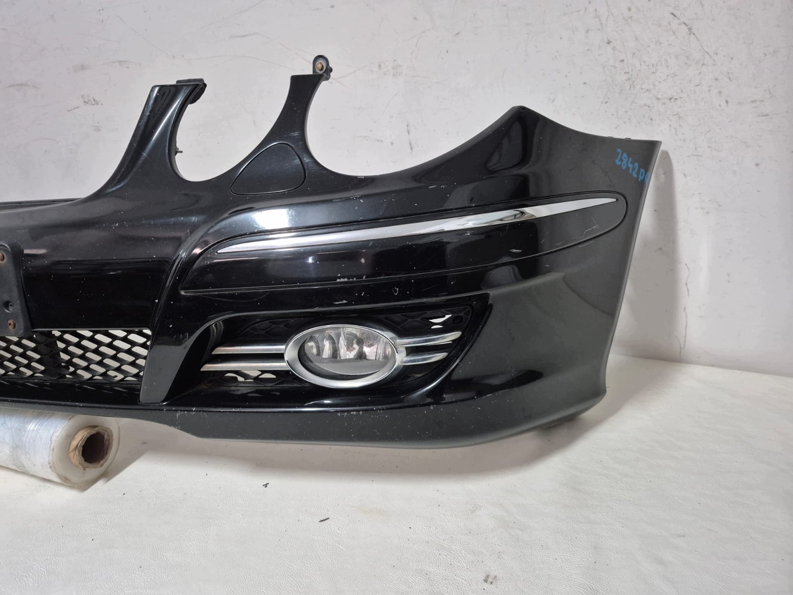 MERCEDES E KLASA W211 LIFT 07- bumper front front SPR fog lights