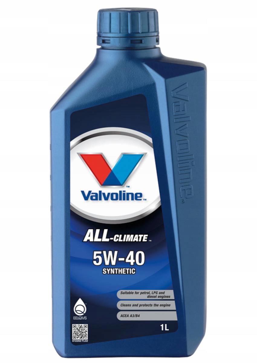 Olej silnikowy Valvoline All-climate 5W-40 1L
